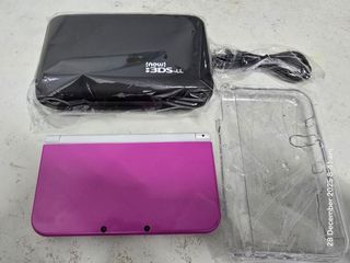 IPS BOTTOM 128GB Modded Nintendo new 3ds/2ds xl/ll pink x white set 💗