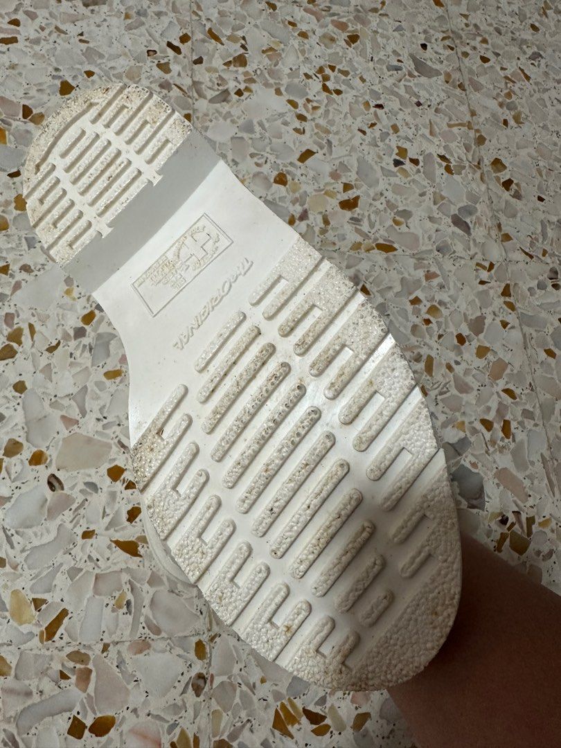 Dr. Martens White Slip Ons (Category: Boots) located in Singapore. Submitted by dandelion17 (Listing ID 1407581205, Image 3). Description: - Dr. Martens Slip Ons - White color .