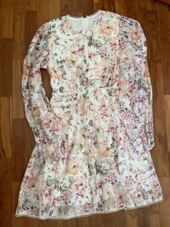 Forever New Floral Mini Dress - Size 8