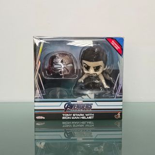 Marvel Avengers Cosbaby Tony Stark with Iron Man Helmet | Endgame, End Game, Infinity War, MCU, Cute, Figure