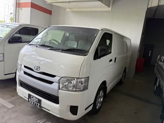 Toyota hiace for rent