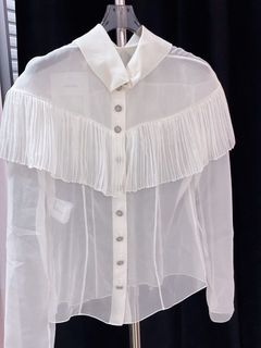 Chanel White Blouse