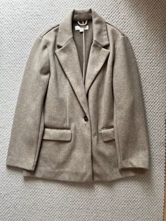 Zara Winter Blazer - Size M - Beige