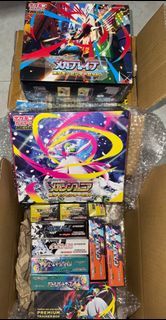 [In-stock/ PO] 100% legit 🌟 Japanese Pokemon cards sales  #terastal festival booster box #battle partner booster box   #heat wave arena booster box MEGA Brave & MEGA Symphonia  #terstal festival case#Super  electric breaker #heat wave