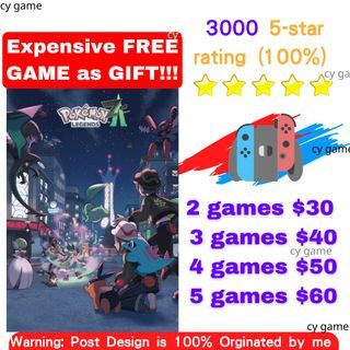 Pokemon Legends Z-A Nintendo switch game
