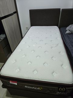 Super single bed with mattress