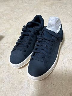 Clark Navy Genuine Nubuck  Leather Non-slip shoes