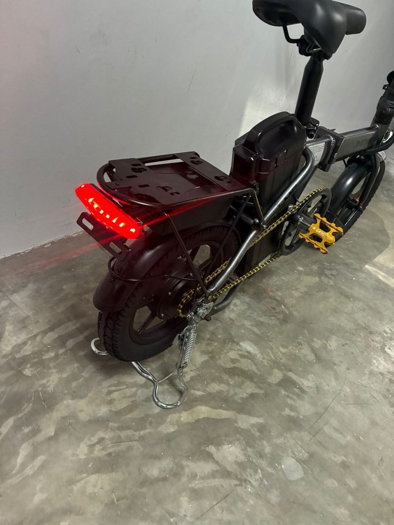 Refurbished JI-MOVE MC (PAB) LTA Approved E-Bike (Category: E-Scooters & E-Bikes) located in Singapore. Submitted by falconpev (Listing ID 1357003632, Image 3). Description: Full Price @ $699 * 6 months warranty * Fully Refurbished with new battery, new motor, new chain, new tires and new brakes * Test Ride available Chat us up for more or visit us at : 【Address】 2 Alexandra Road, Delta House, #02-11, Singapore 159919 【Opening Hours】 • Monday to 