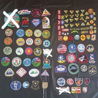 Rare Collectibles, Vintage Badges & Patches, Boy Scouts, NASA, White House, B2 Stealth, F-14 Tom Cat, D&G Dolce Gabbana, Cool Design, Retro Souvenir, Memento, Old Memorabilia, Official Merchandise, International, USA, Canada, Limited Edition