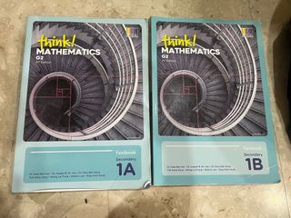 Think! Mathematics Secondary 1 Textbook 1A & 1B with Digitised Textbook