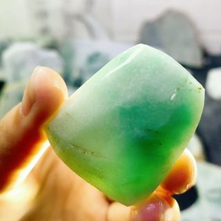 Natural Jadeite Jade loose slab