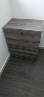 Wooden Cabinet - Grey