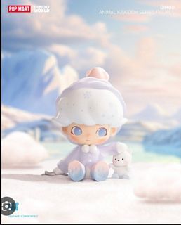 Popmart Dimoo Animal Kingdom Series - Warm Polar Bear