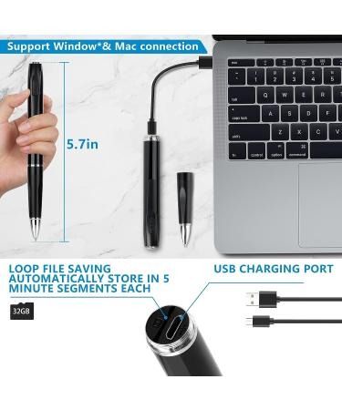 Spy Camera Pen HD (Category: Video Cameras) located in Singapore. Submitted by mikemikeheng41 (Listing ID 1353201837, Image 2). Description: Contact : 97825460 Transaction of items at one of the following location choices : i) Admiralty MRT (No Charges) ii) Blk 741 Woodlands Circle, S(730741) Loading & Unloading Bay (No Charges) iii) Normal Postage (Delivery 2-5 Days): (Chargeable @ $5.00) iv) Any MRT Station / Near MRT Collection Point Delivery 