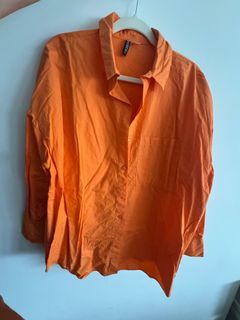 H&M Orange Shirt