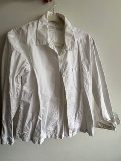 Muji White Button Shirt