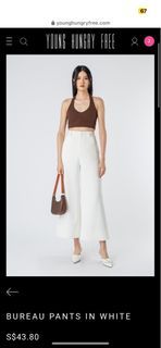  YHF Bureau Pants in White