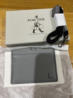 Porter international badge  and card holder