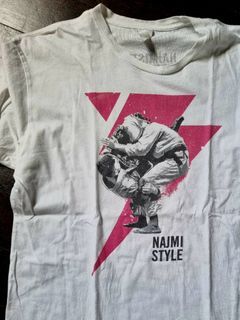 Edwin NAJMI Style bjj jiu jitsu tee shirt XL MMA street wear bjj gi