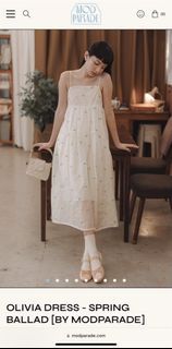 Mod Parade Olivia Dress (Spring Ballad Floral Dress)