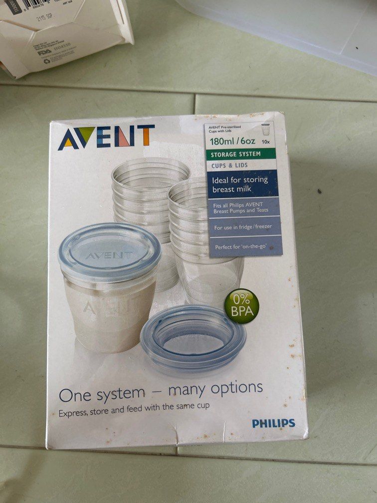 Philip Avent milk bottle, breast pump & more (Category: Breastfeeding & Bottle Feeding) located in Singapore. Submitted by ziyane (Listing ID 1355689423, Image 4). Description: Hi all, I have a few things I would like to sell away as I have over brought it for my children. - Single breast pump $50 - twins milk bottles (2x260ml) $ 18/each (SOLD - single milk bottles 125ml $8 - Breast milk storage cups (10 cups) $10 - Breast milk storage cup (5 cup