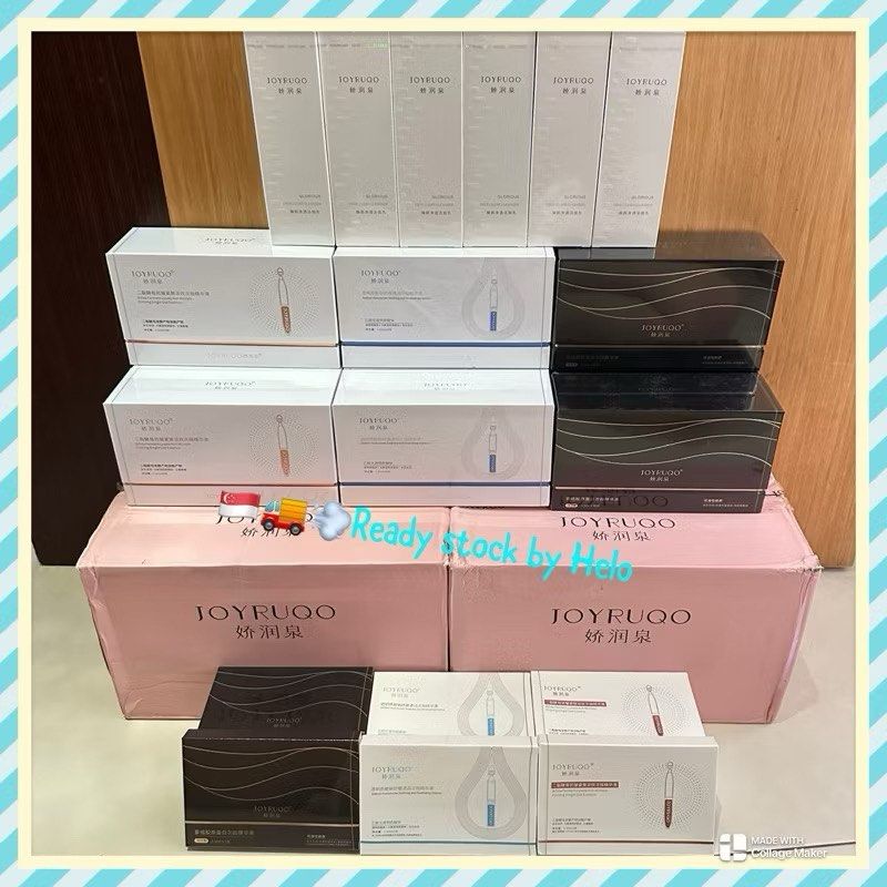 (🇸🇬🚚💨Ready stock) 娇润泉次抛精华 joyruqo xiao yang ge 小杨哥七老板 essence serum repair hydrating anti-aging joyruqo facial cleanser (Category: Face Care) located in Singapore. Submitted by helo.helo (Listing ID 1355730130, Image 1). Description: PLS READ BEFORE PLACE ORDER📌 ❤️LIKE & FOLLOW for latest update n restock ya.❤️ Any enquiry pls PM, urgent pickup can be arrange☺️☺️ Brand new(limited stock) 👉🏻fixed price Black (60tubes)$29.99 (30tubes/box) X2