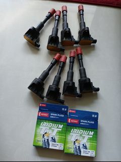 Denso IKH20TT iridium power spark plugs 30521-PWA-003 original Honda ignition coils civic fd1 fd4 stream rn6 crossroad ngk denso ignition coil