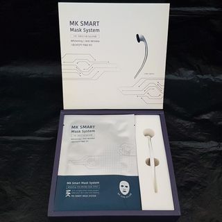 MK SMART Mask System, Whitening, Anti-Wrinkle, Made in KOREA, New in Box of 10 packets, keep your skin clear and healthy, KOREAN Facial Skin Care Products, Hydrating Face Masks, Anti-Wrinkle, Anti-Aging, Deep Moisturizing, Stay Beautiful