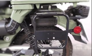 Ct125 side rack with pelican box
