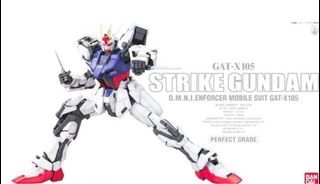 PG 1/60 Strike gundam + skypgrasper + aile striker