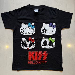 Vintage KISS x Hello Kitty special collab official merch tshirt tee rock band rare collectors