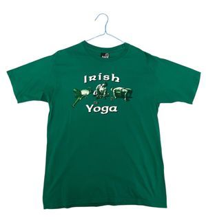 WTS Vintage Irish Yoga Tee Thrifted