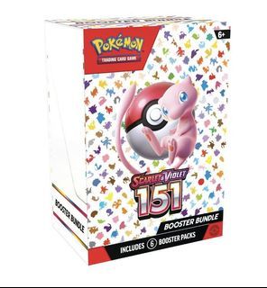 Pokemon 151 Booster Bundle (6packs)