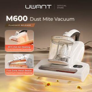 WTS BNIB UWANT M600 Dust Mite Vacuum