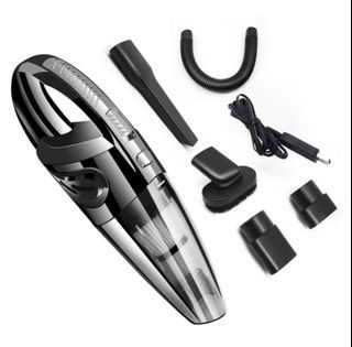 Wireless portable car vacuum cleaner 120w  with accessories for car truck interior detailing