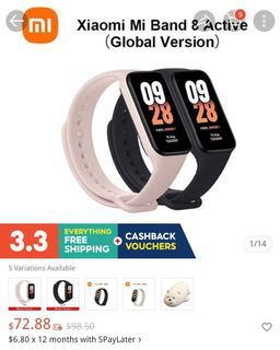 New Xiaomi Smart Band 8 Active