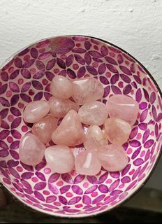 High-quality Rose Quartz Tumbles $5 each