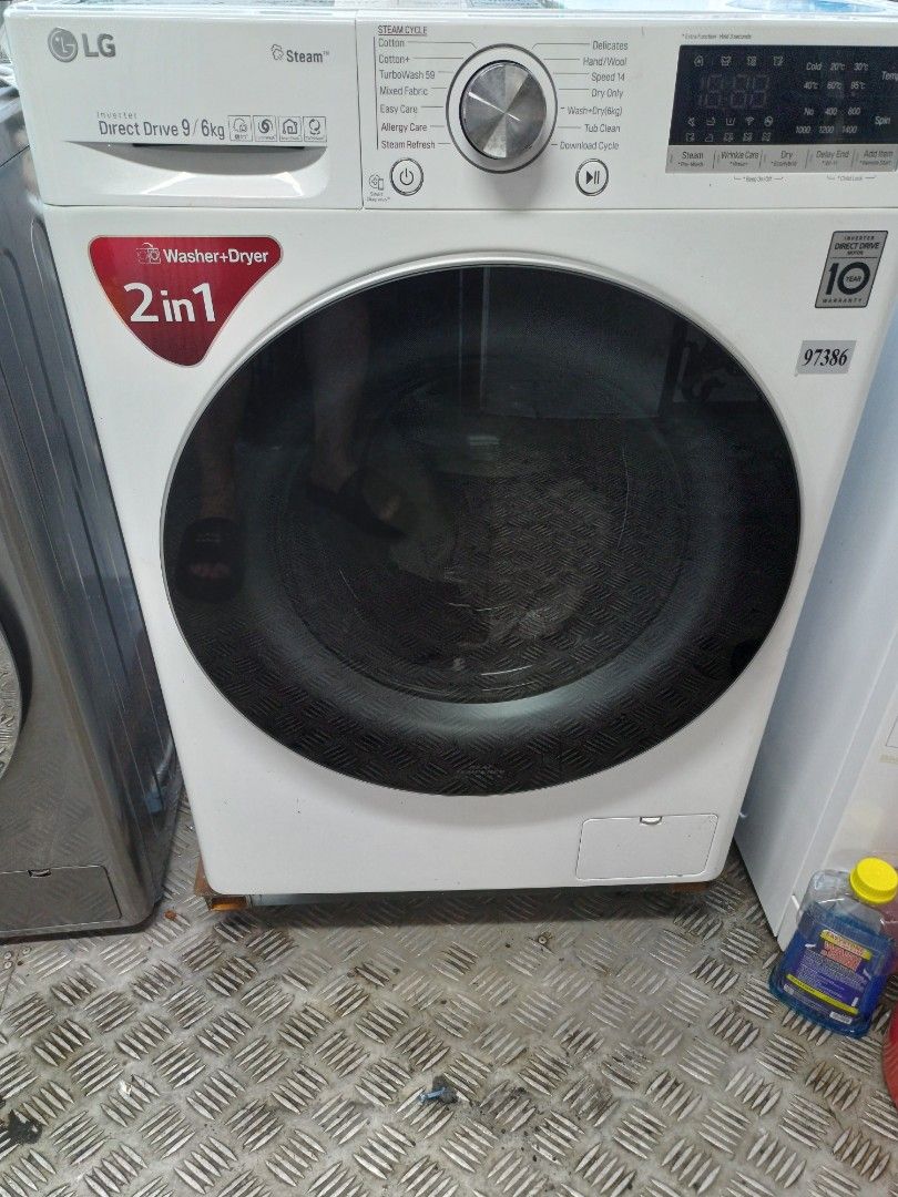LG Washing Machine and dryer. 2in1 (Category: Washing Machines and Dryers) located in Singapore. Submitted by jerry97777 (Listing ID 1365747542, Image 1). Description: Two new LG 2in1 washing machines have arrived in the store. 9/6kg. 8/5kg. If you need them, please contact me. The price is favorable, delivery is free, disposal is free, and cash on delivery is available. Thank you..