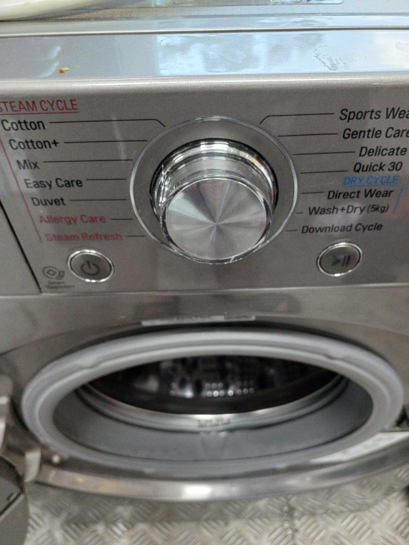 LG Washing Machine and dryer. 2in1 (Category: Washing Machines and Dryers) located in Singapore. Submitted by jerry97777 (Listing ID 1365747542, Image 8). Description: Two new LG 2in1 washing machines have arrived in the store. 9/6kg. 8/5kg. If you need them, please contact me. The price is favorable, delivery is free, disposal is free, and cash on delivery is available. Thank you..