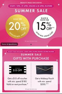 Sephora Beauty Pass Sale 20% off