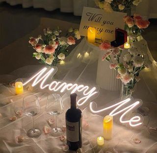 <Rental> Neon-lights Wedding Decorations