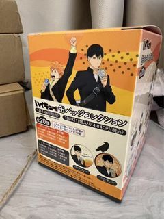 Haikyuu official Badges Box