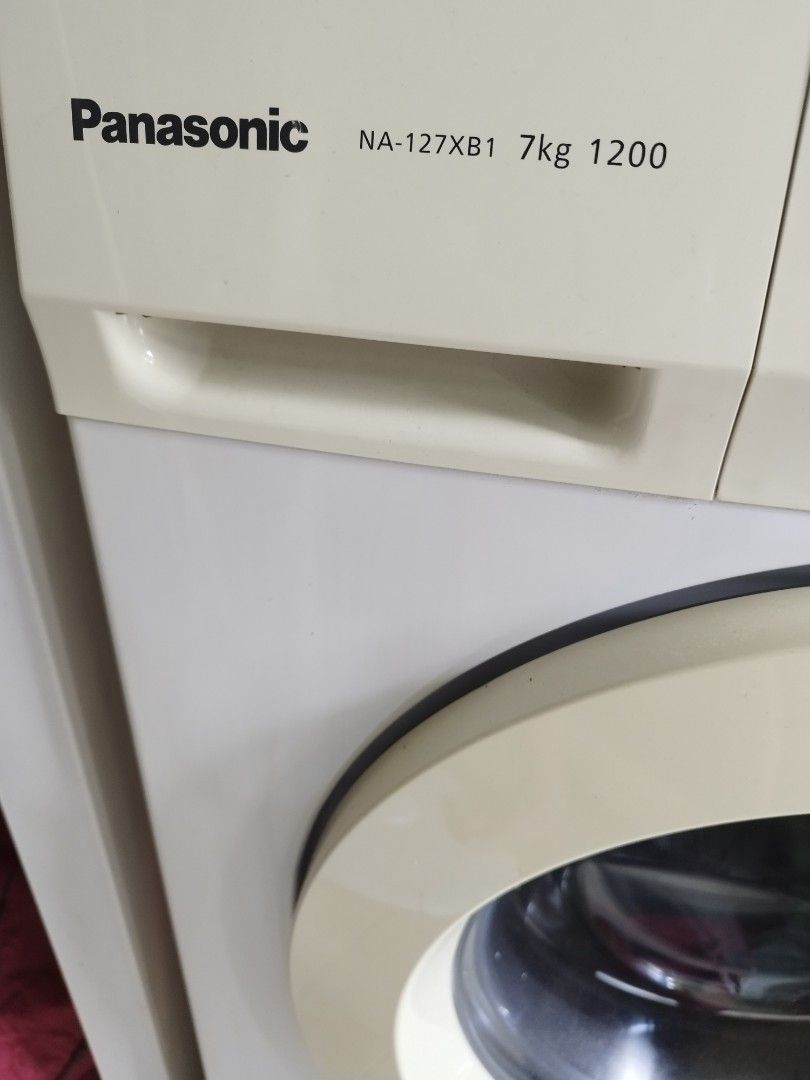 Panasonic NA-127XB1 7kg (Category: Washing Machines and Dryers) located in Singapore. Submitted by sure_sell (Listing ID 1366573202, Image 2). Description: self collect.