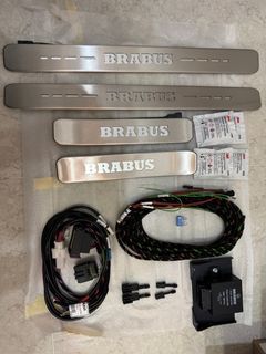 Brabus Entrance Panel set with RGB-LED-Technology - MB W464 G-Class