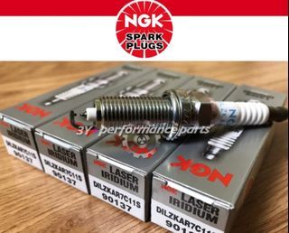 Genuine NGK DILZKAR7C11S (4pcs) laser iridium 90137 spark plug / 2015-2018 HONDA JAZZ T5A FIT 1.5L J#beware of counterfeit #Honda #Vezel #lFreed #Fit #Jazz #100%