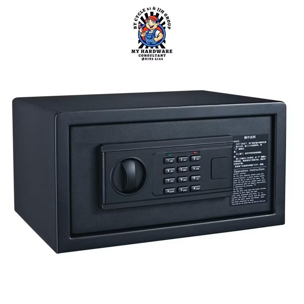 High Quality Security Hotel Grade Office Household Password Safe Box Anti Theft Safety Jewellery Gold Watches Boxes (Category: Safe) located in Singapore. Submitted by myhardwareconsultant (Listing ID 1369978817, Image 1). Description: High Quality Security Hotel Grade Office Household Password Safe Box Anti Theft Safety Jewellery Gold Watches Boxes 🇸🇬 LOCAL SELLER - Ready Stock in Singapore warehouse - Price competitive - Reply Within 24 Hours