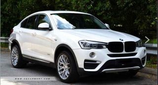 BMW X4 SUV for rent