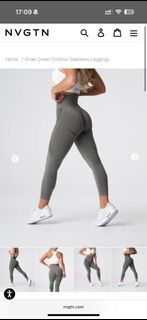 NVGTN CONTOUR LEGGINGS IN KHAKI