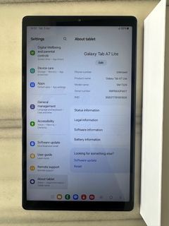Galaxy Tab A7 Lite LTE Grey 64GB