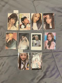WTS Kpop Photocards | Minji Haerin Winter Jennie Lia Yunjin Chaewon